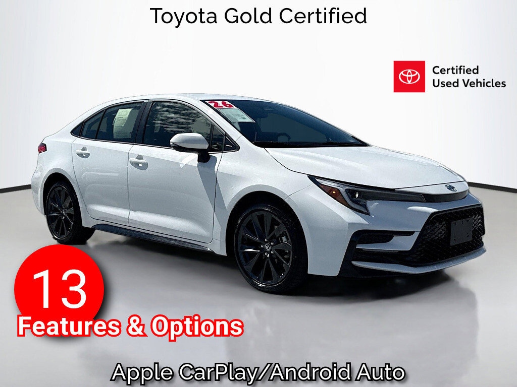 Certified 2026 Toyota Corolla SE Sedan