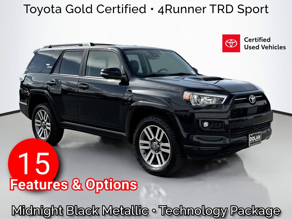 Certified 2022 Toyota 4Runner TRD Sport SUV