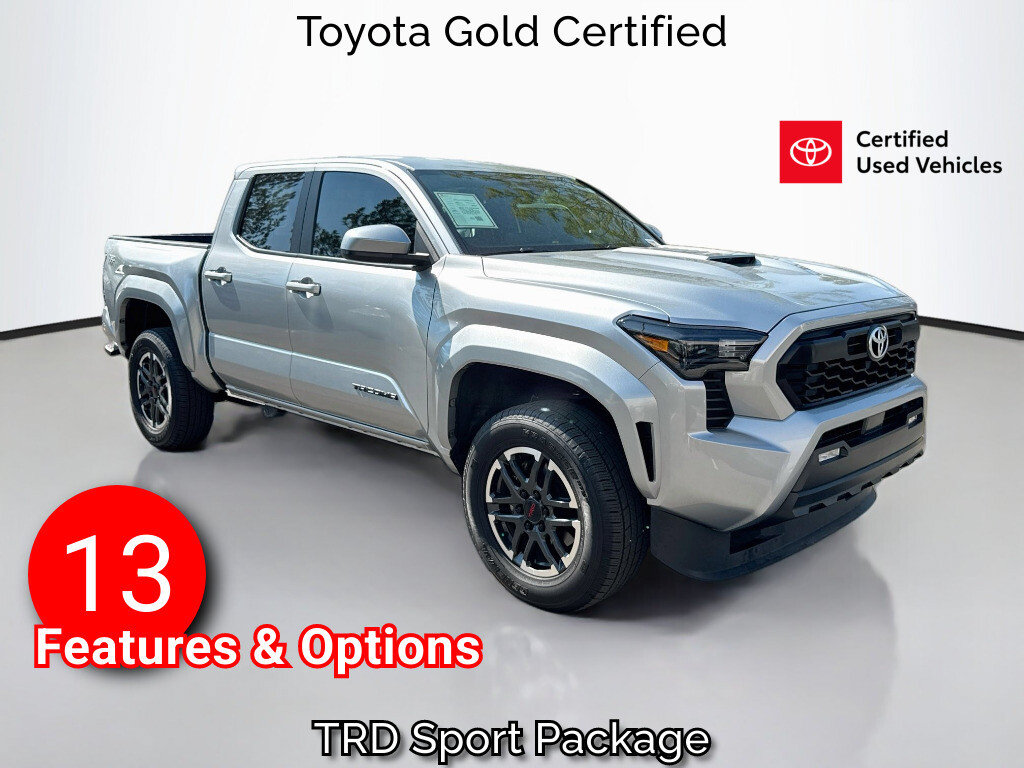 Certified 2025 Toyota Tacoma TRD Sport Truck Double Cab