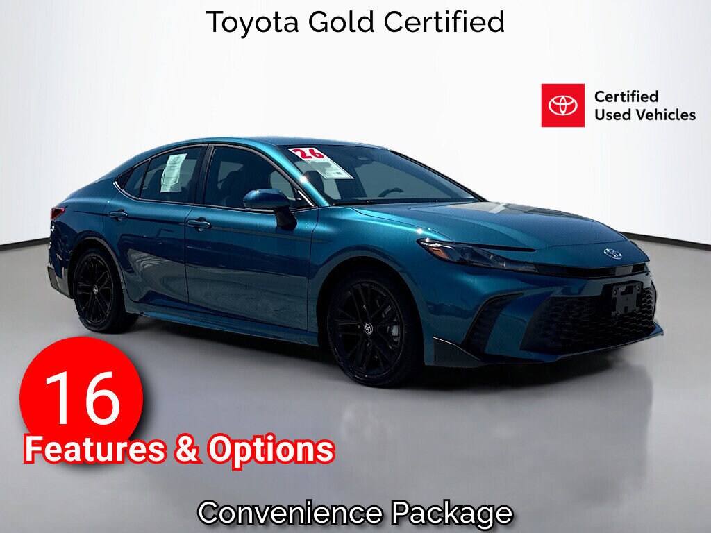 Certified 2026 Toyota Camry SE Sedan