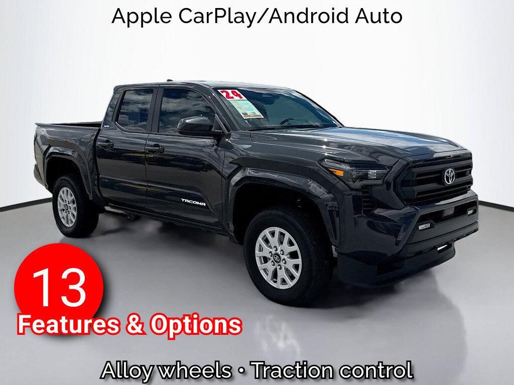 Used 2024 Toyota Tacoma SR5 with VIN 3TMLB5JN7RM010064 for sale in Reno, NV