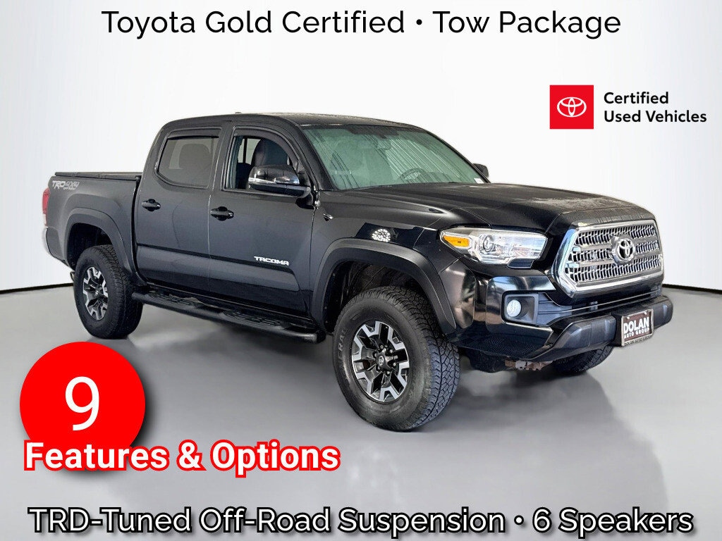 Certified 2017 Toyota Tacoma TRD Off-Road Truck Double Cab