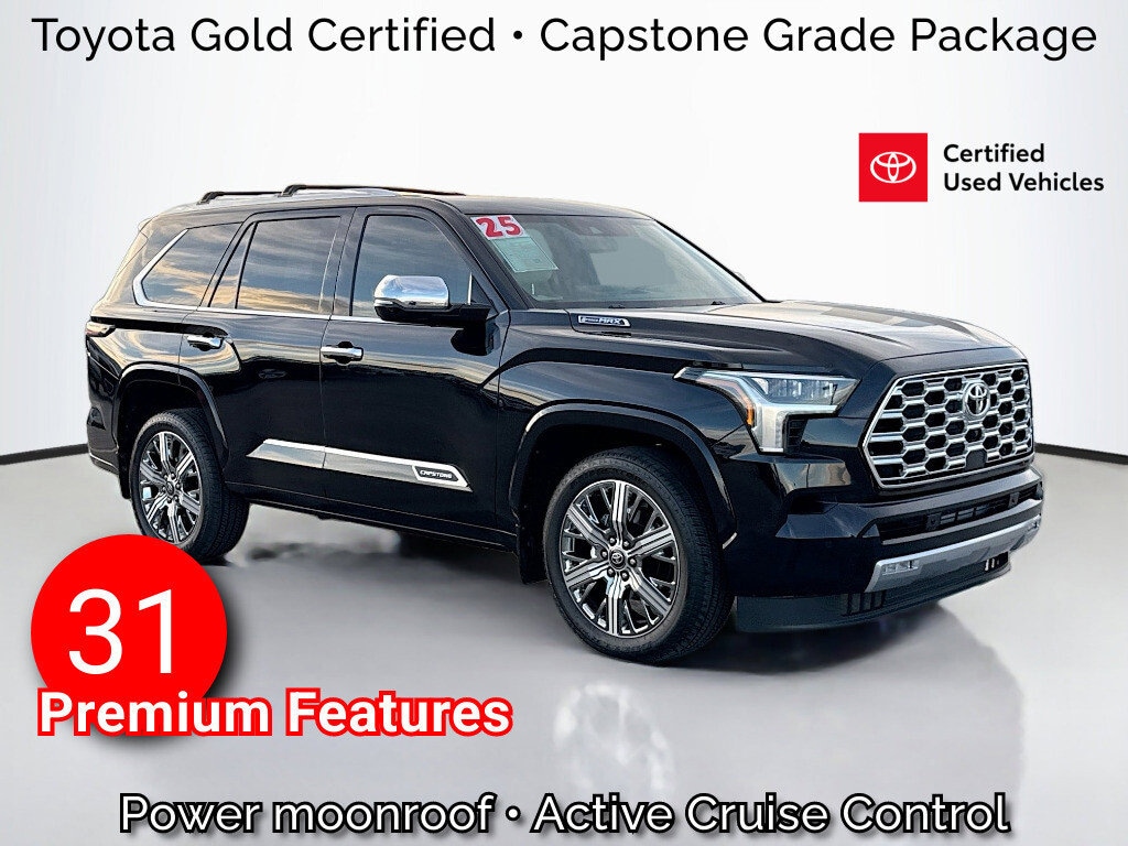 Certified 2025 Toyota Sequoia Capstone SUV