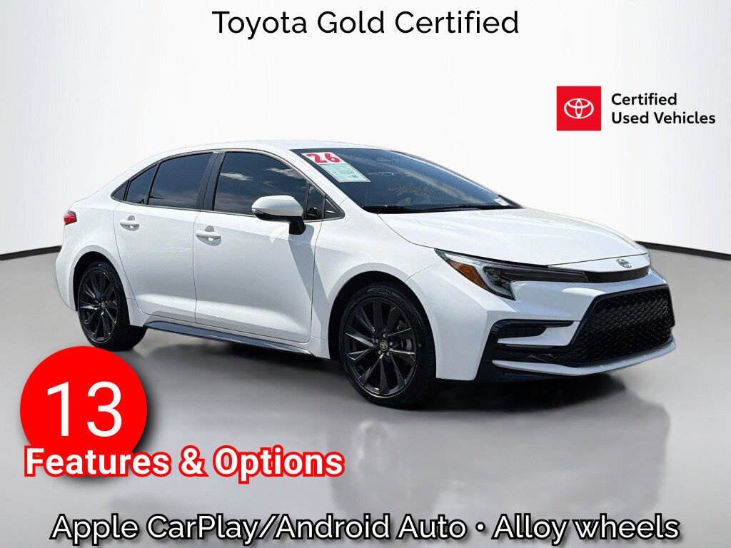 Certified 2026 Toyota Corolla Hybrid SE Sedan