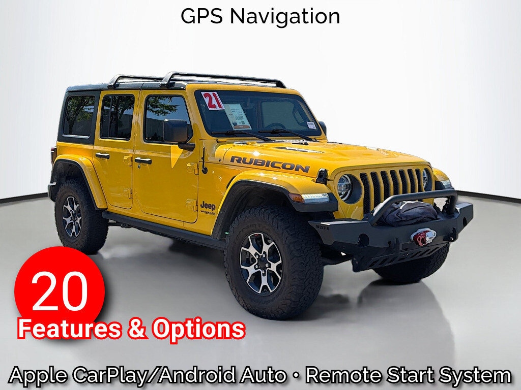 Used 2021 Jeep Wrangler Unlimited Rubicon SUV