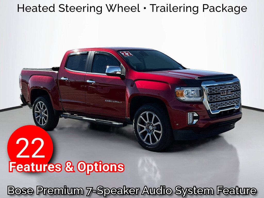 Used 2022 GMC Canyon Denali Truck Crew Cab