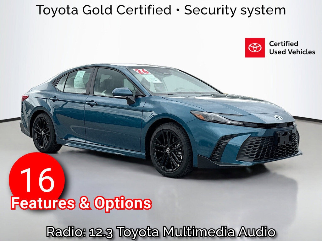 Certified 2026 Toyota Camry SE Sedan