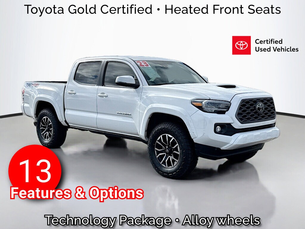 Certified 2023 Toyota Tacoma TRD Sport Truck Double Cab