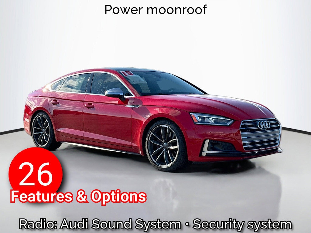 Used 2018 Audi S5 3.0T Prestige Sportback