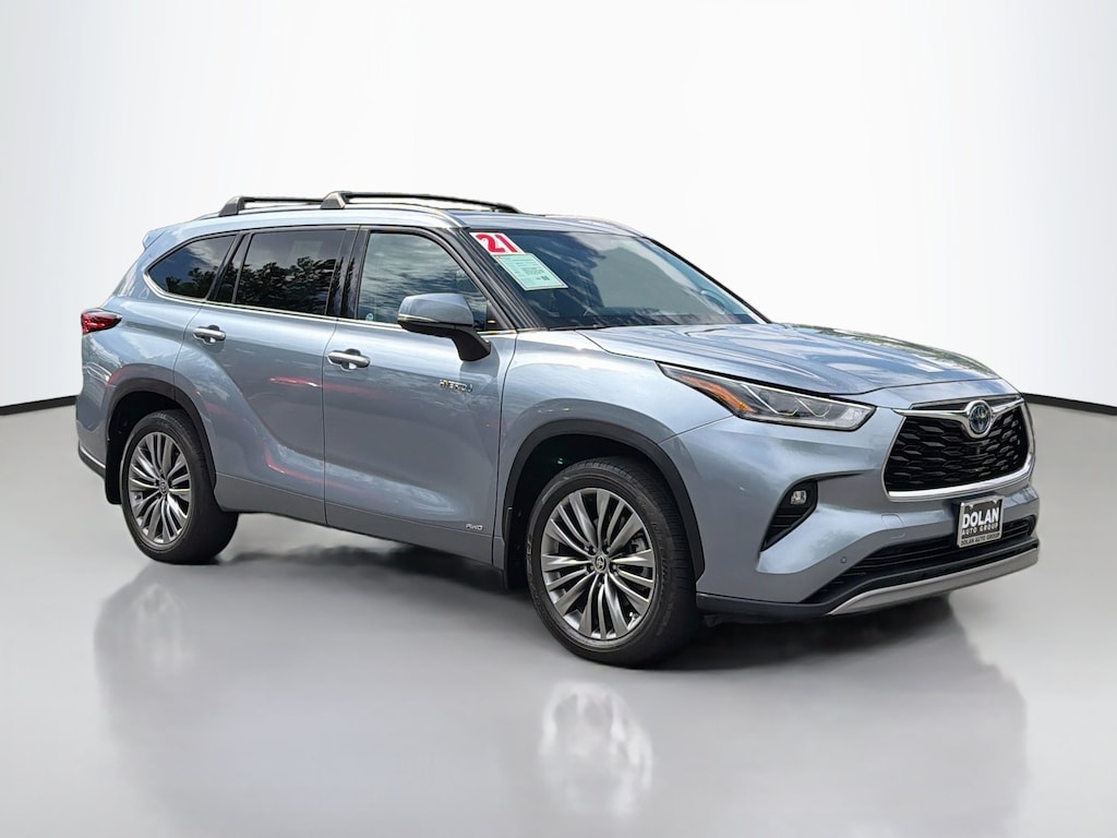 Certified 2021 Toyota Highlander Hybrid Platinum SUV