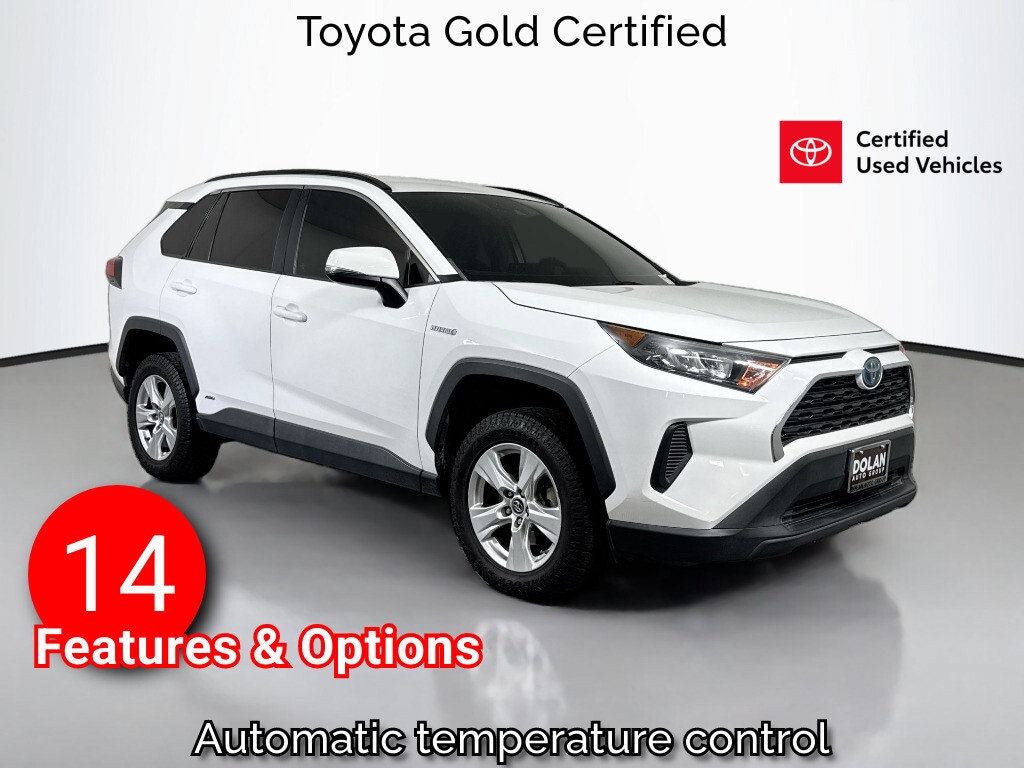 Certified 2019 Toyota RAV4 Hybrid LE SUV