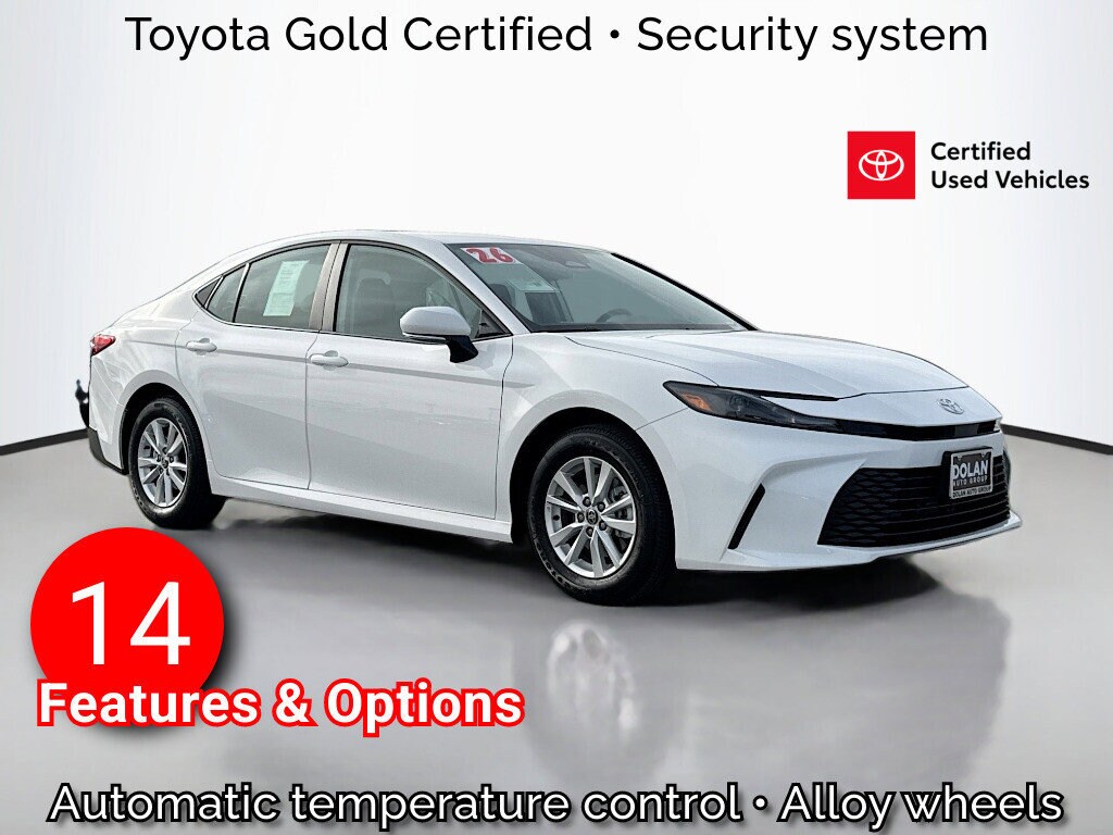 Certified 2026 Toyota Camry LE Sedan