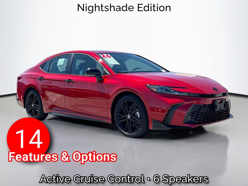 Certified 2026 Toyota Camry SE Nightshade Sedan