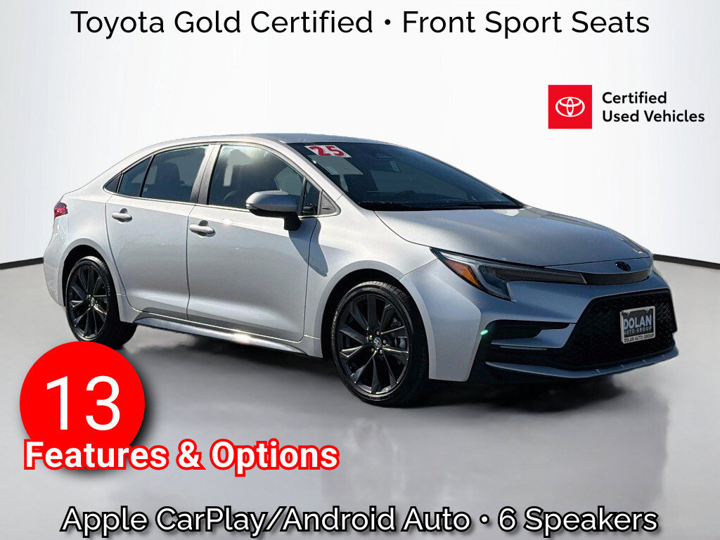 Used 2025 Toyota Corolla SE Sedan for sale in Reno, NV