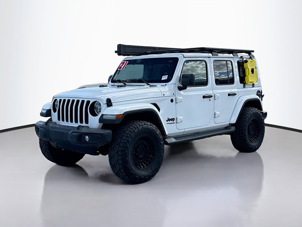 Used 2021 Jeep Wrangler Unlimited Sahara Altitude SUV