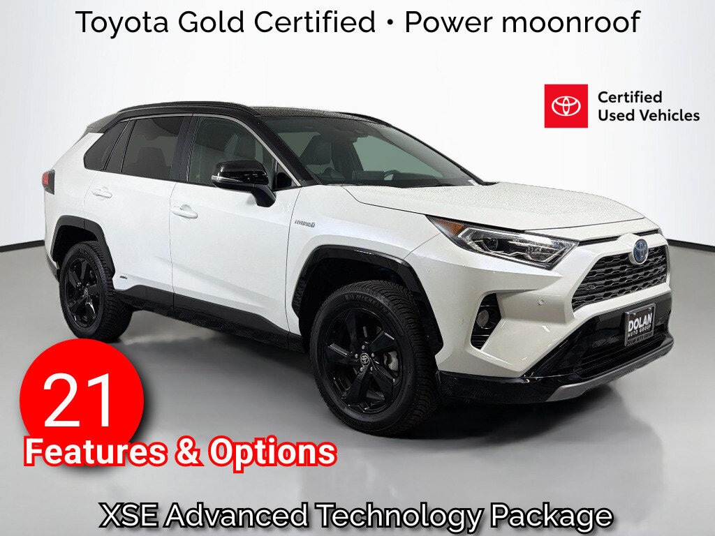 Certified 2021 Toyota RAV4 Hybrid XSE SUV