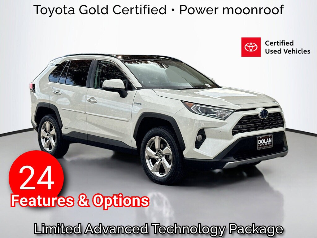 Certified 2021 Toyota RAV4 Hybrid Limited SUV