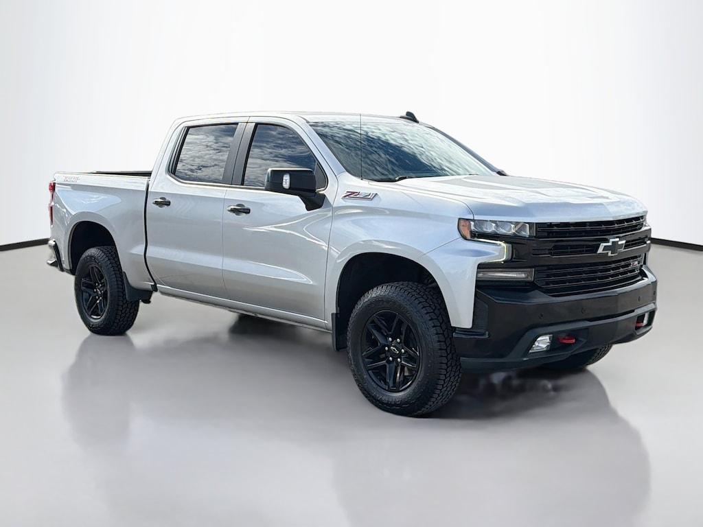 Used 2021 Chevrolet Silverado 1500 LT Trail Boss Truck Crew Cab