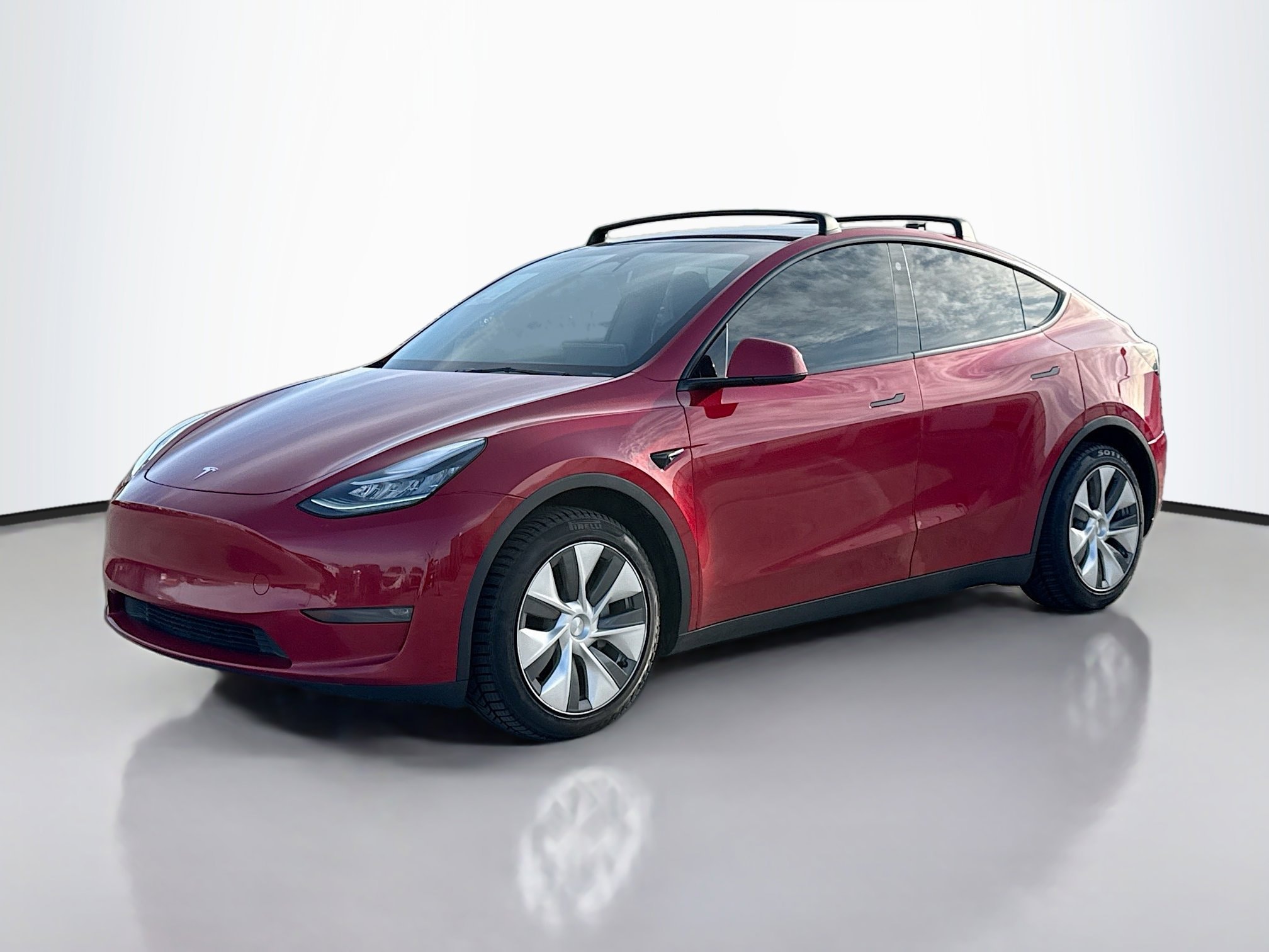 Used 2023 Tesla Model Y Long Range with VIN 7SAYGDEEXPA100127 for sale in Kansas City