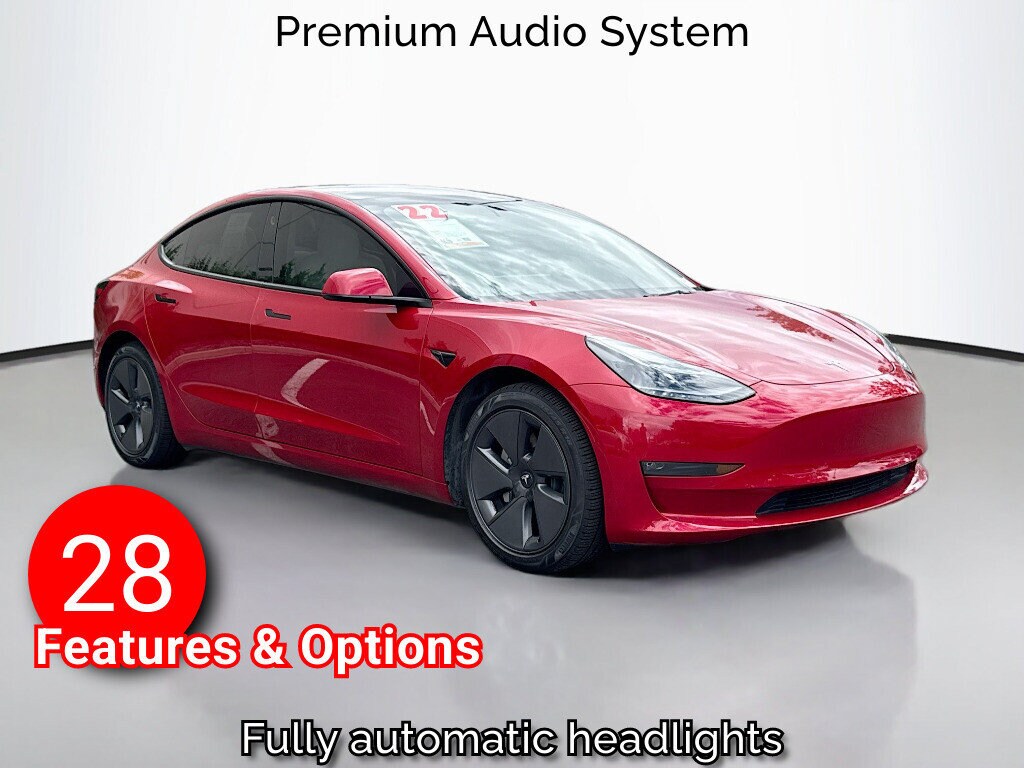 Used 2022 Tesla Model 3 Long Range Sedan