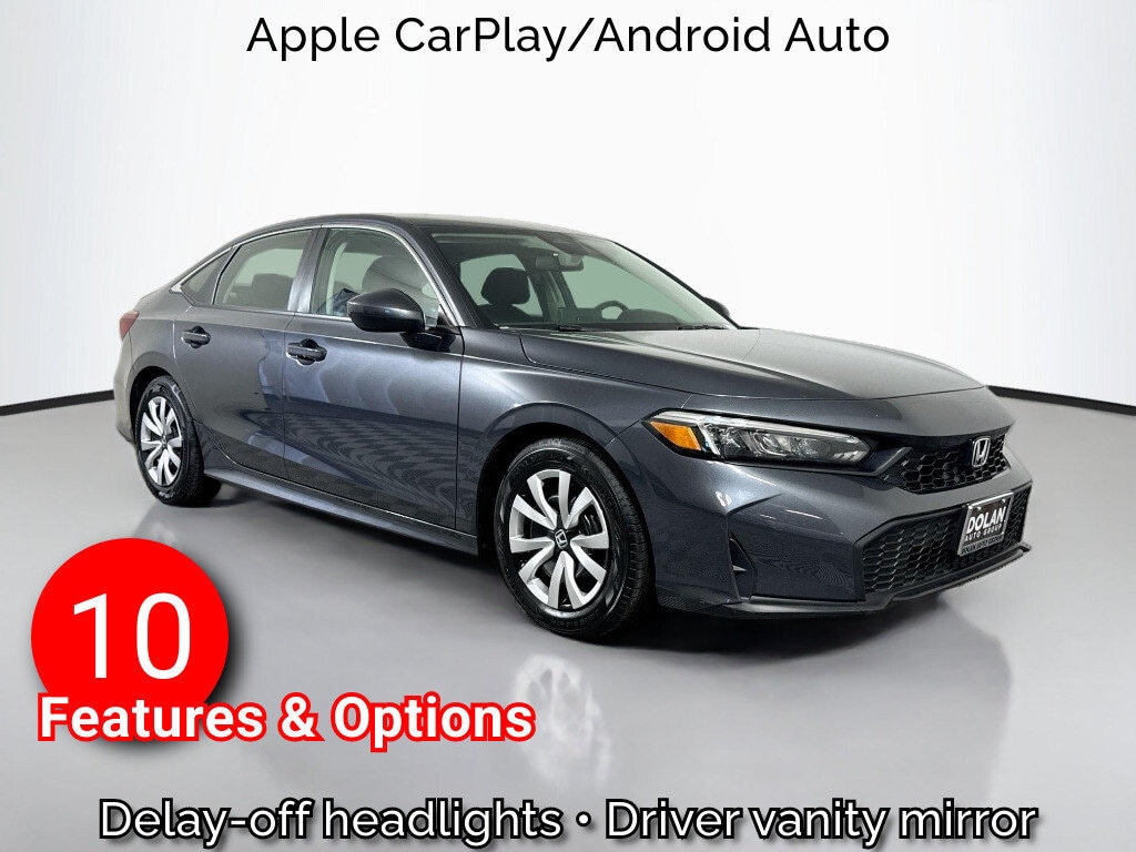 Used 2025 Honda Civic LX Sedan