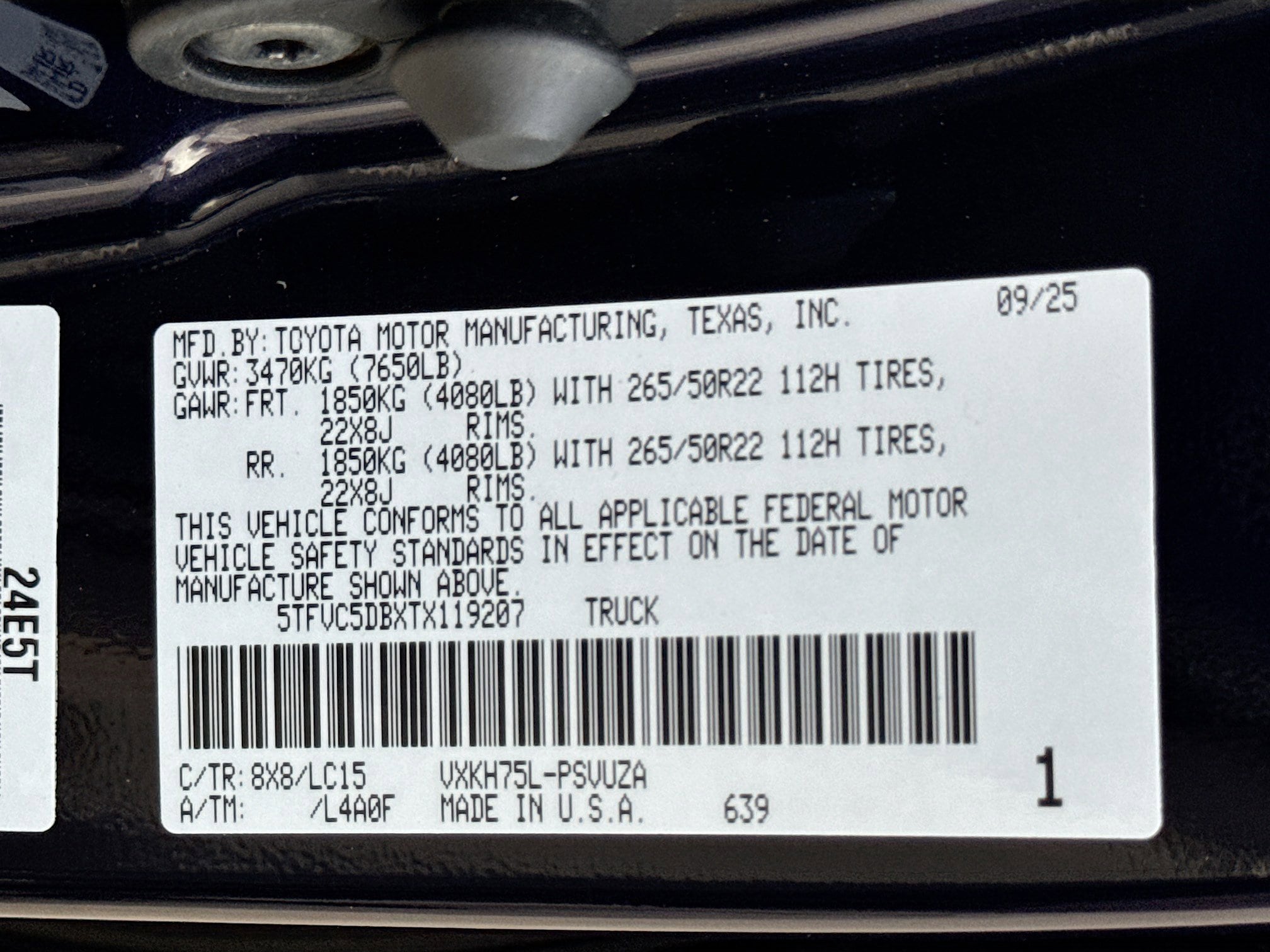 2026 Toyota Tundra Capstone - Photo 38