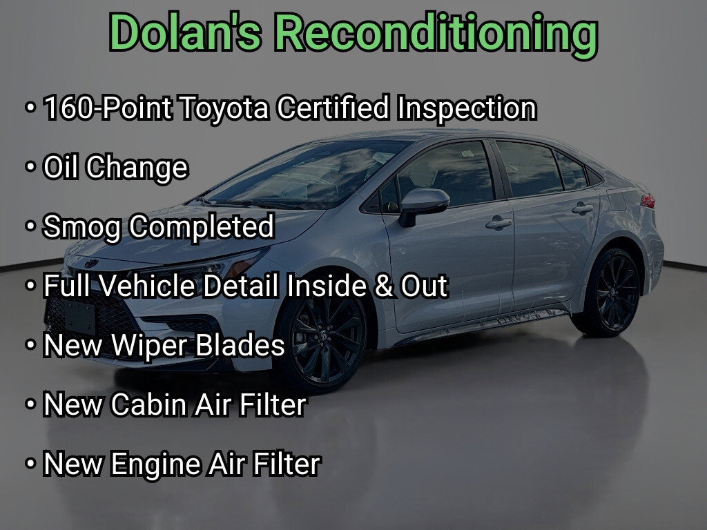 Certified 2026 Toyota Corolla SE Sedan