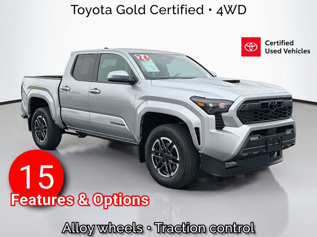 Certified 2026 Toyota Tacoma TRD Sport Truck Double Cab