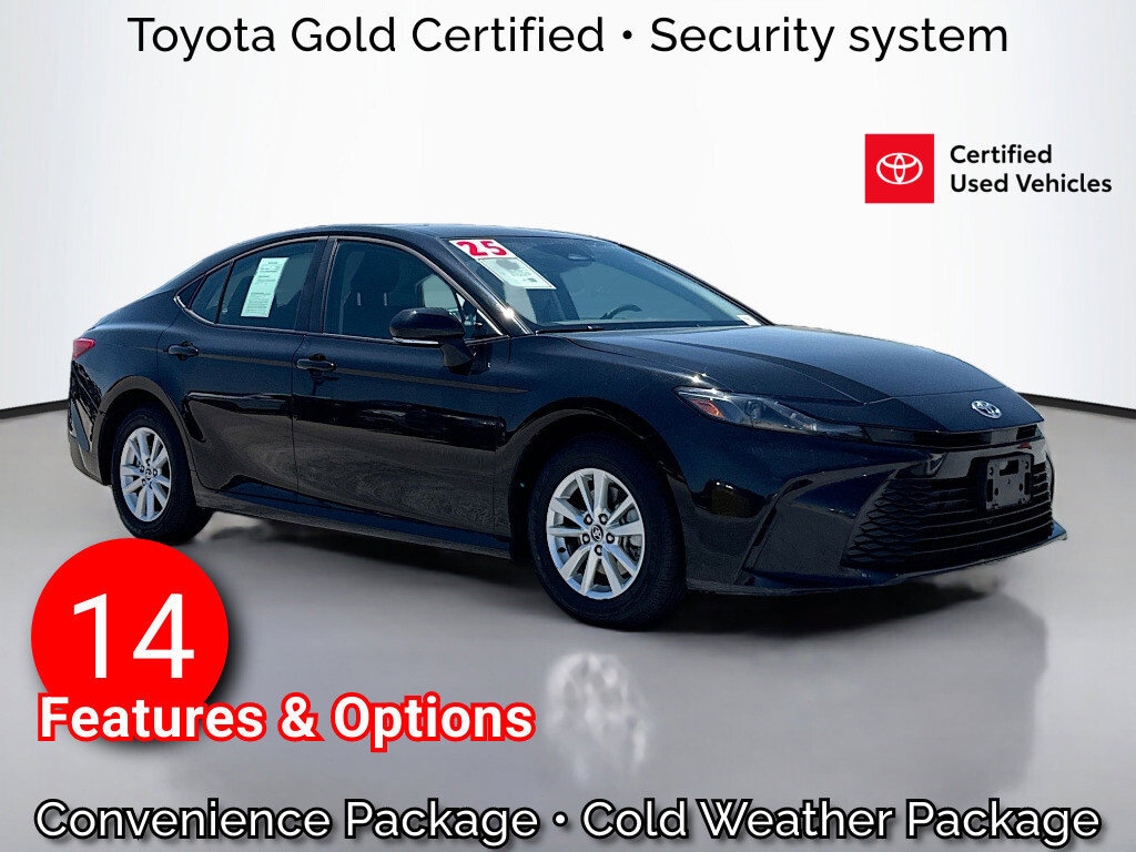 Certified 2025 Toyota Camry LE Sedan