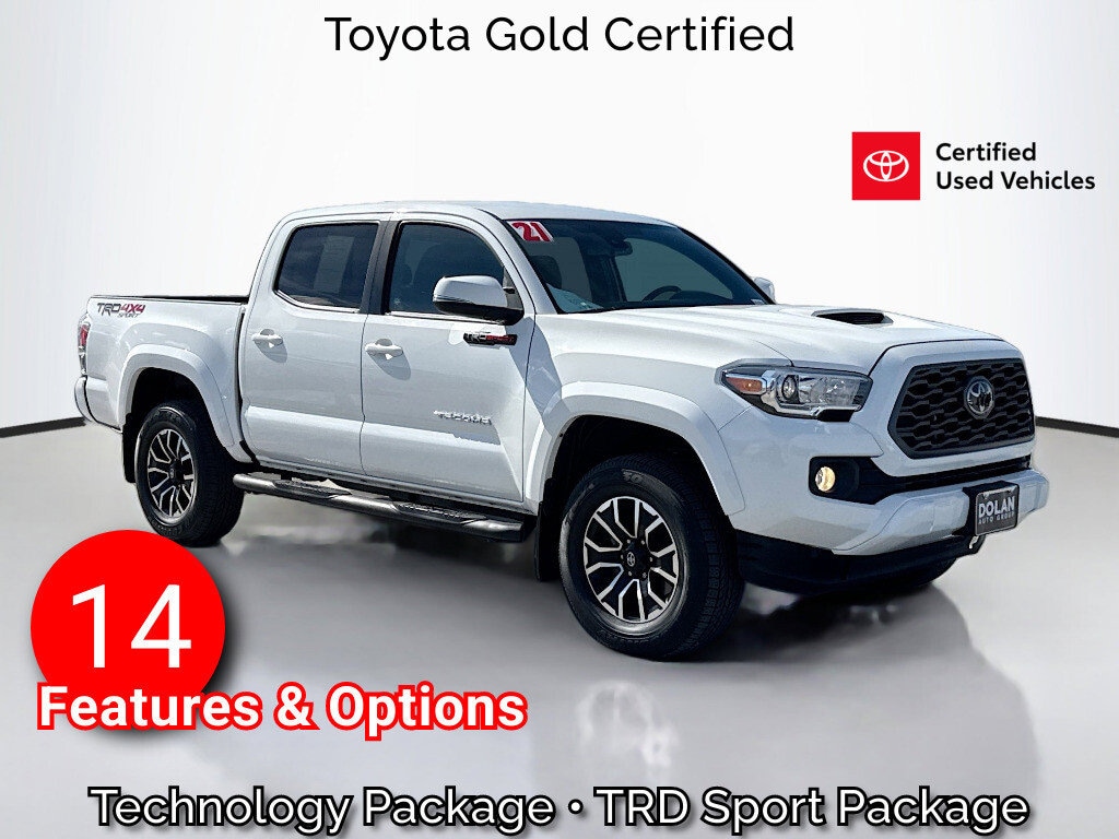 Certified 2021 Toyota Tacoma TRD Sport Truck Double Cab