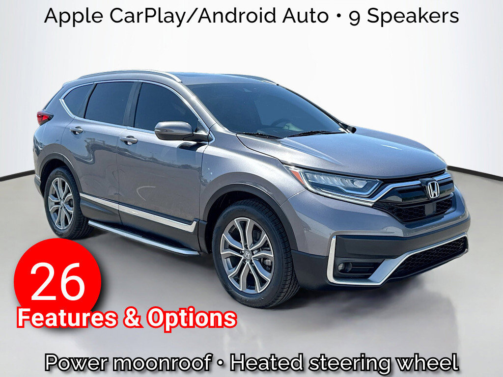 Used 2021 Honda CR-V Touring with VIN 2HKRW2H95MH648558 for sale in Reno, NV