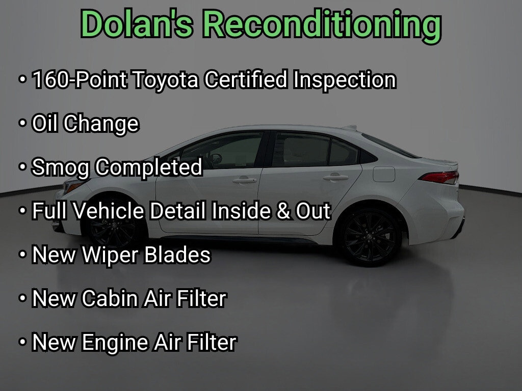 Certified 2026 Toyota Corolla SE Sedan