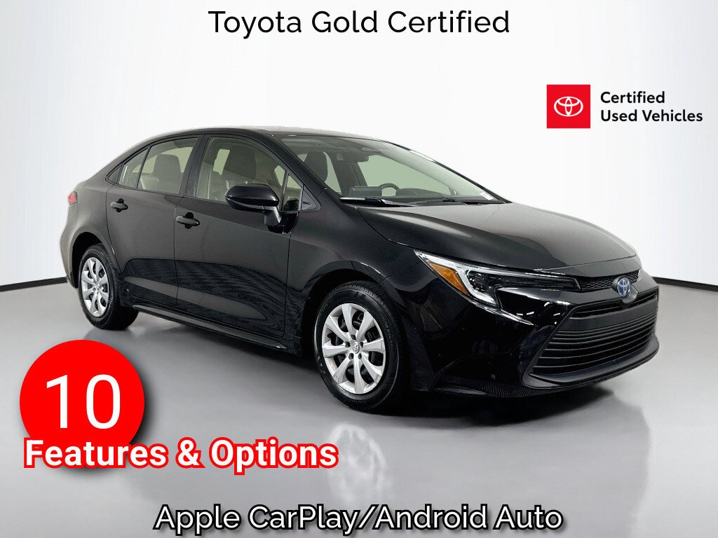 Certified 2025 Toyota Corolla Hybrid LE Sedan
