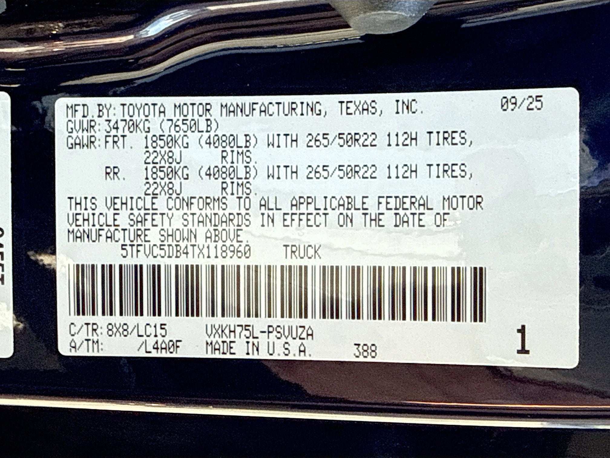 2026 Toyota Tundra Capstone - Photo 38