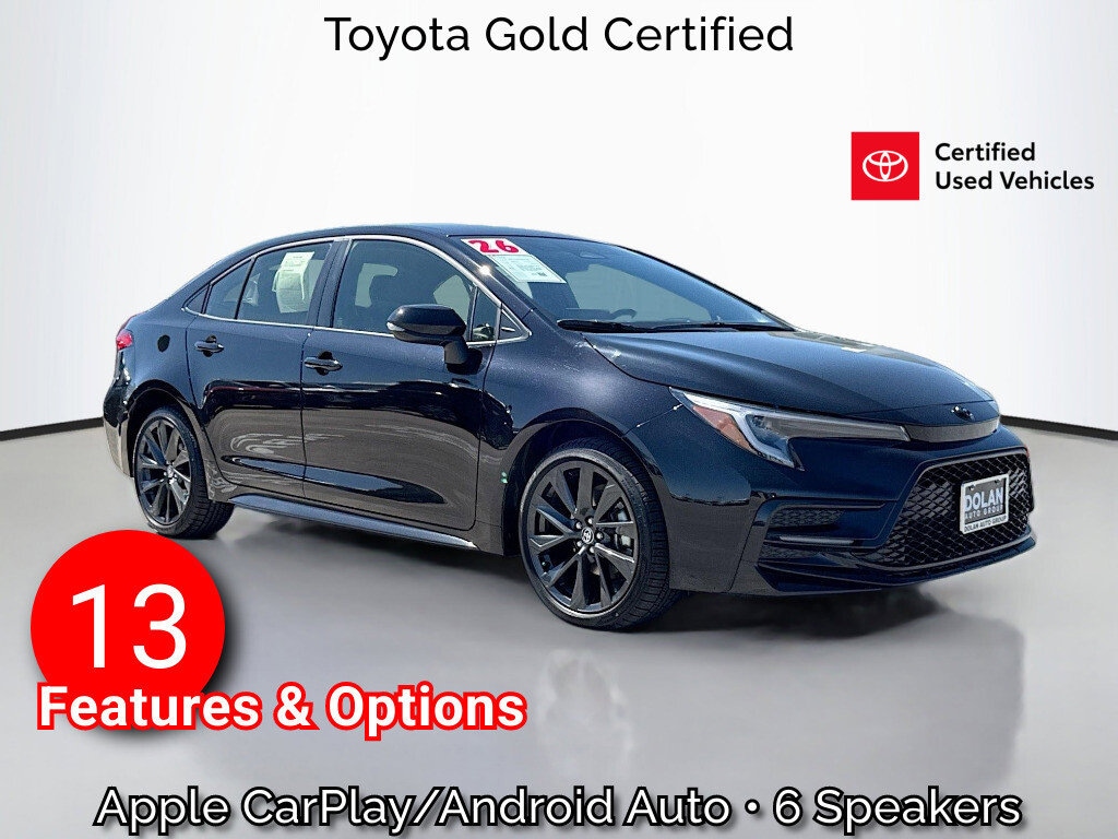 Certified 2026 Toyota Corolla SE Sedan