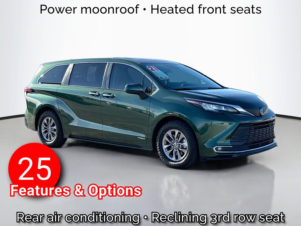 Certified 2021 Toyota Sienna XLE Van