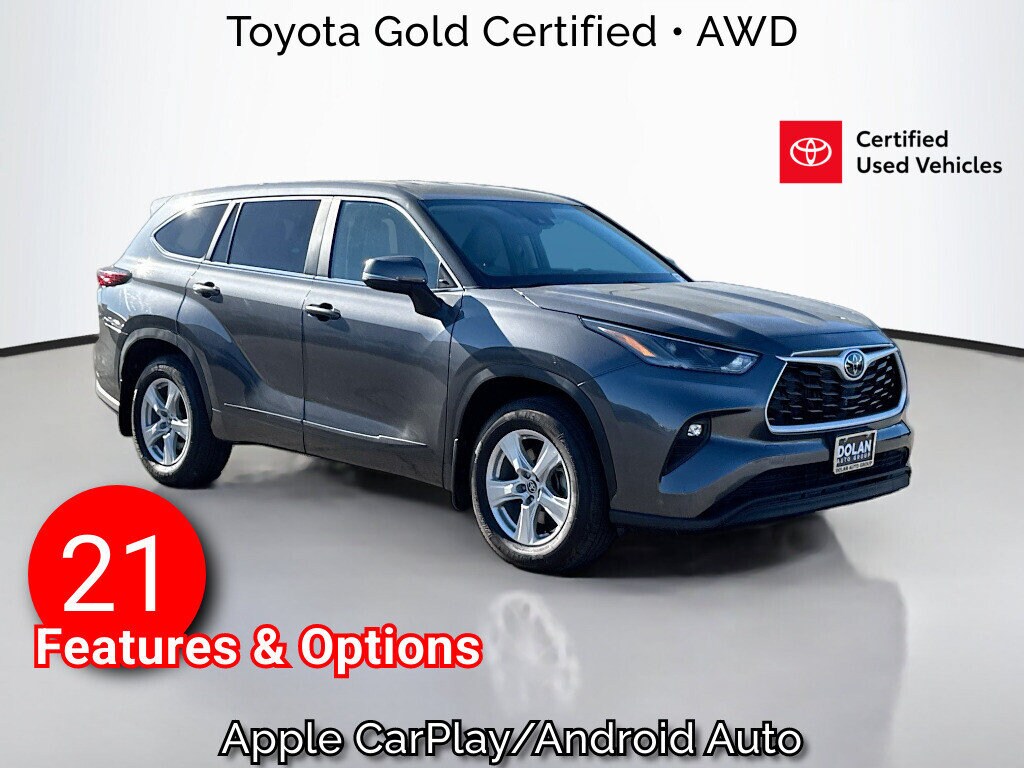 Certified 2025 Toyota Highlander LE SUV