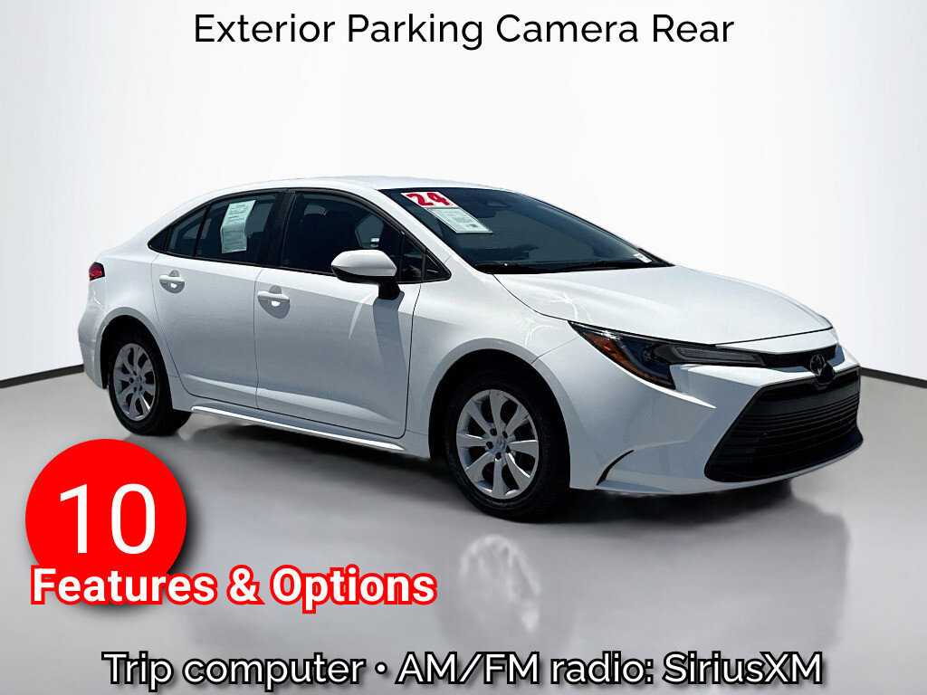 Used 2024 Toyota Corolla LE with VIN 5YFB4MDE6RP082636 for sale in Reno, NV