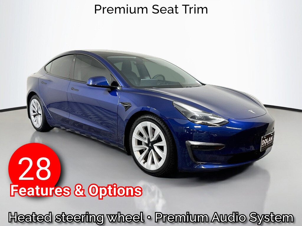 Used 2021 Tesla Model 3 Base with VIN 5YJ3E1EB3MF997419 for sale in Reno, NV