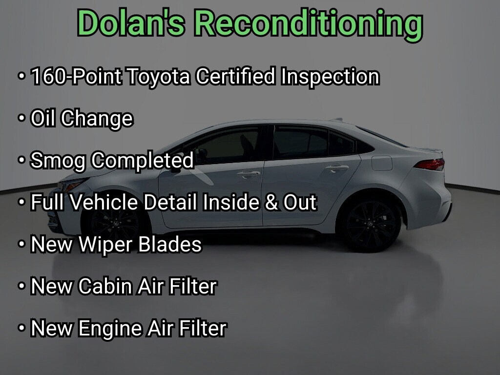Certified 2026 Toyota Corolla SE Sedan