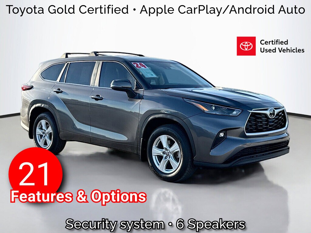 Certified 2024 Toyota Highlander LE SUV