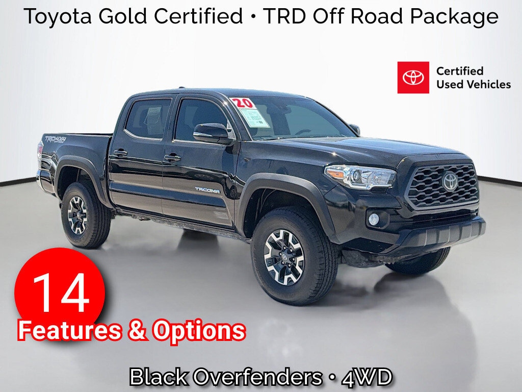 Certified 2020 Toyota Tacoma TRD Off-Road Truck Double Cab