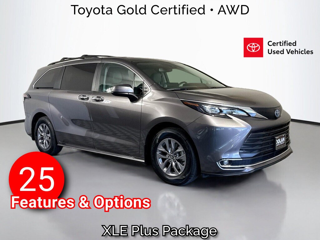 Certified 2024 Toyota Sienna XLE Van Passenger Van