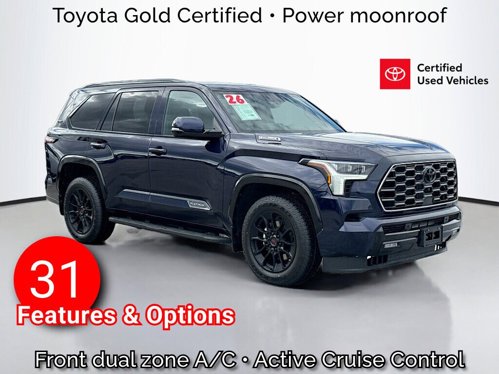 Certified 2026 Toyota Sequoia Platinum SUV