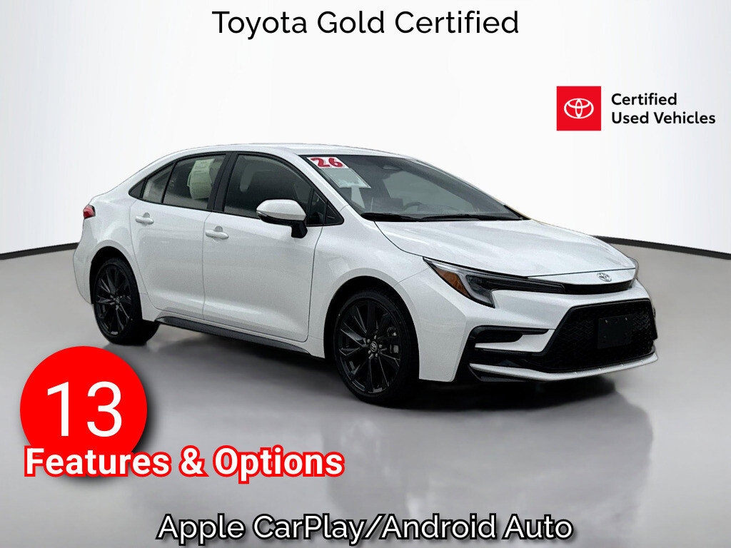 Certified 2026 Toyota Corolla SE Sedan