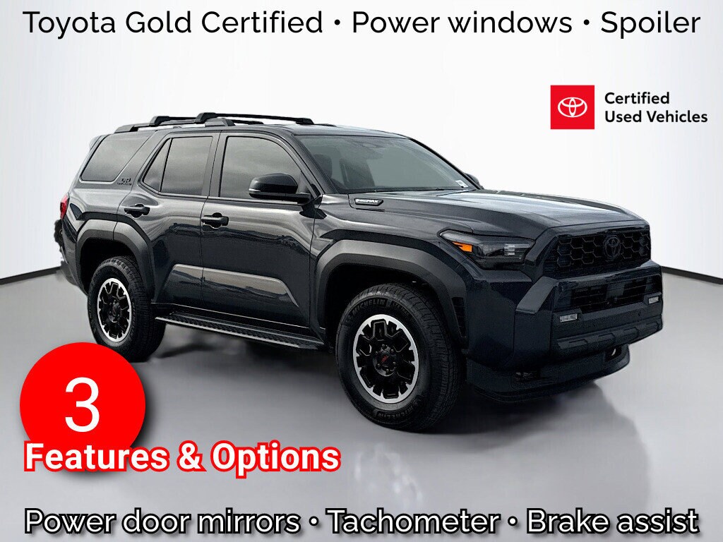 Certified 2025 Toyota 4Runner i-Force MAX Hybrid TRD Off Road SUV