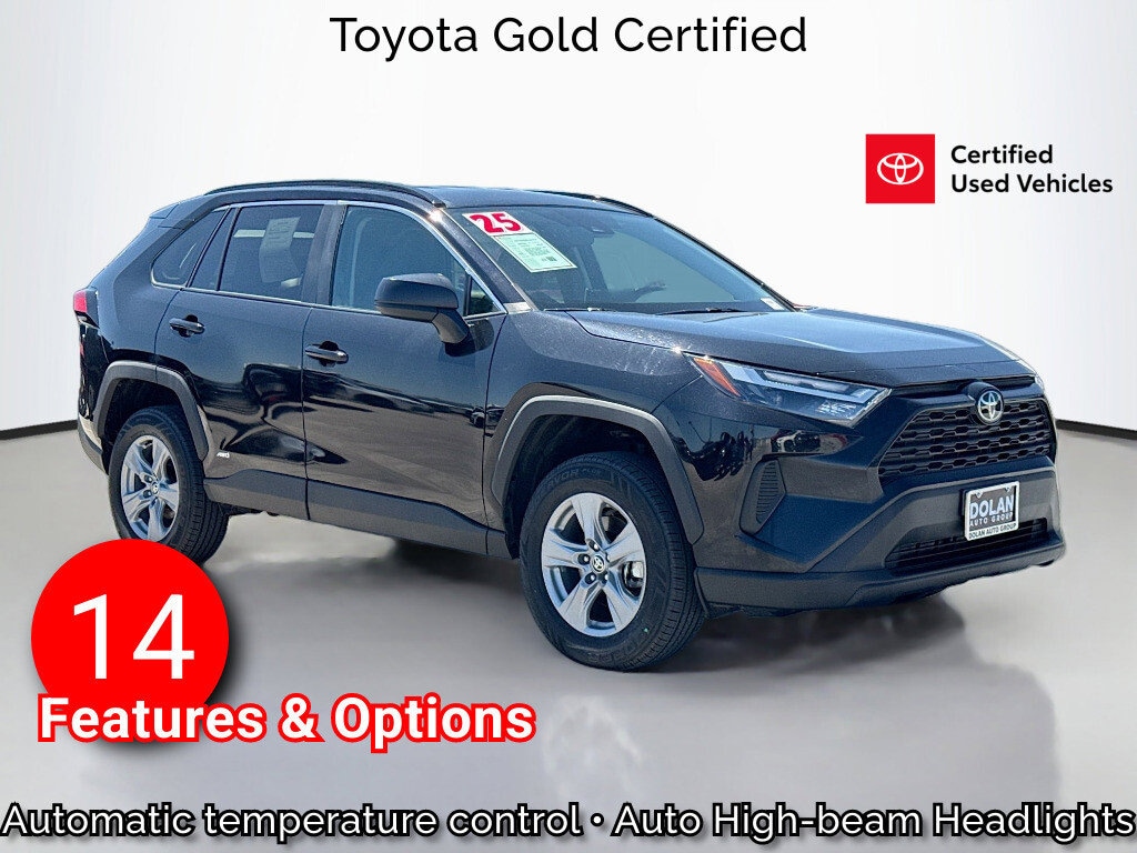 Certified 2025 Toyota RAV4 Hybrid LE SUV