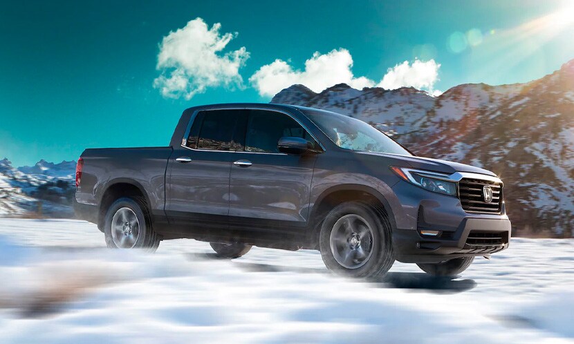 2023 Honda Ridgeline Truck Exterior View at Rensselaer Honda