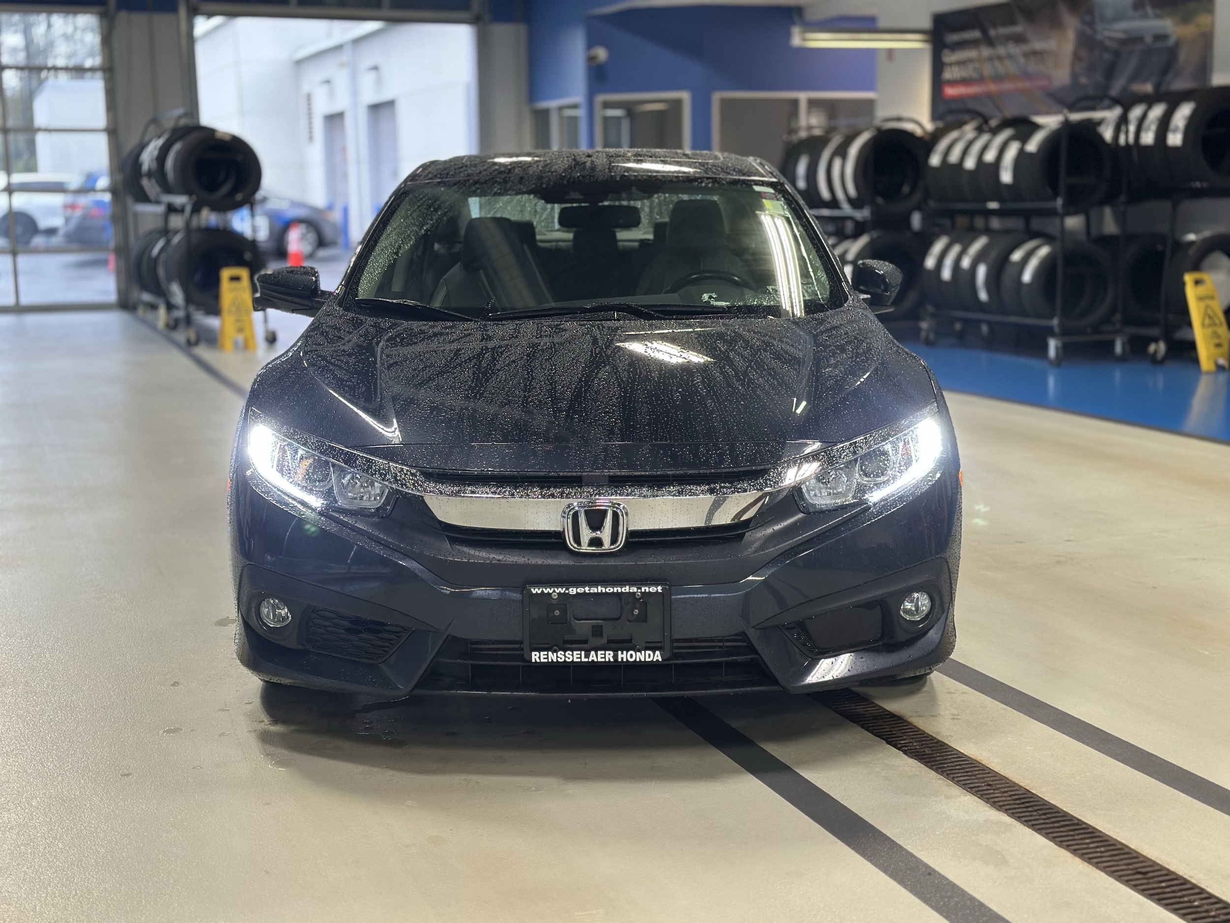 Used 2016 Honda Civic EX-L with VIN 19XFC1F84GE201177 for sale in Troy, NY