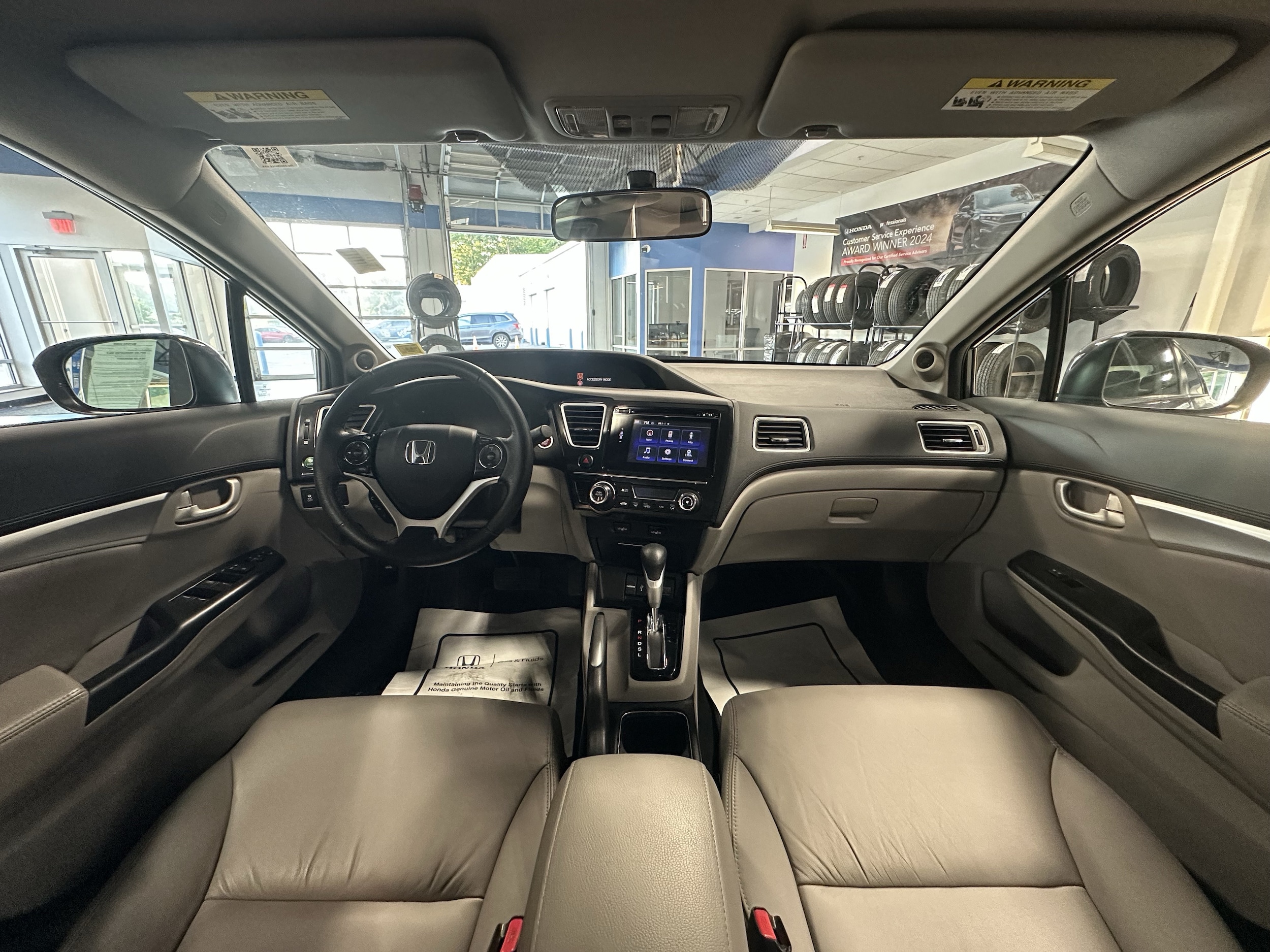 Used 2015 Honda Civic EX-L with VIN 19XFB2F9XFE243837 for sale in Troy, NY